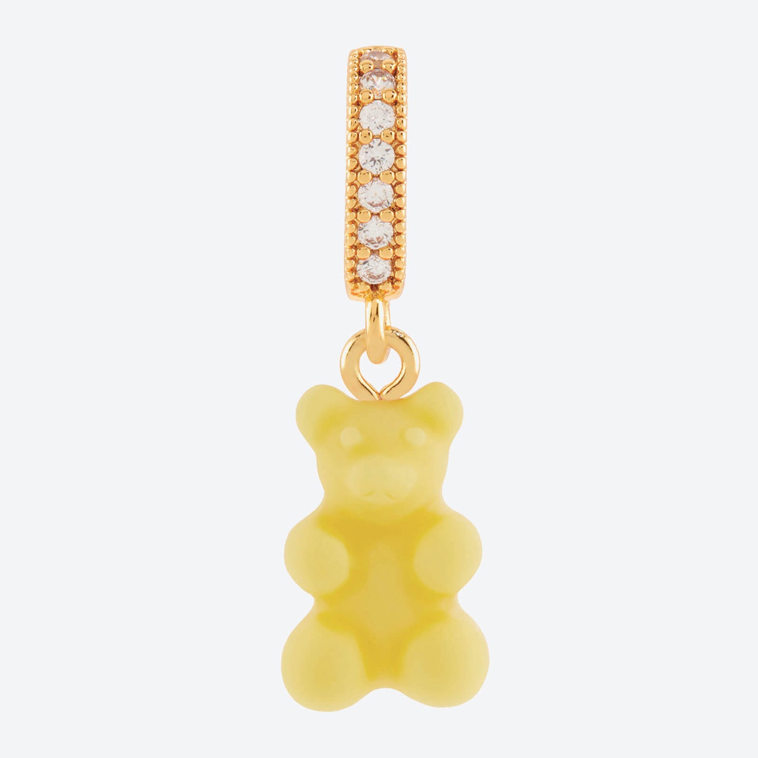 Crystal Haze Women's Nostalgia Pave Matte Bear - Lemonade