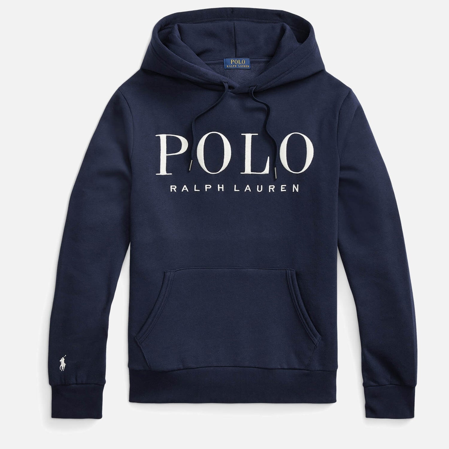 Polo Ralph Lauren Men's Graphic Fleece Hoodie - Cruise Navy