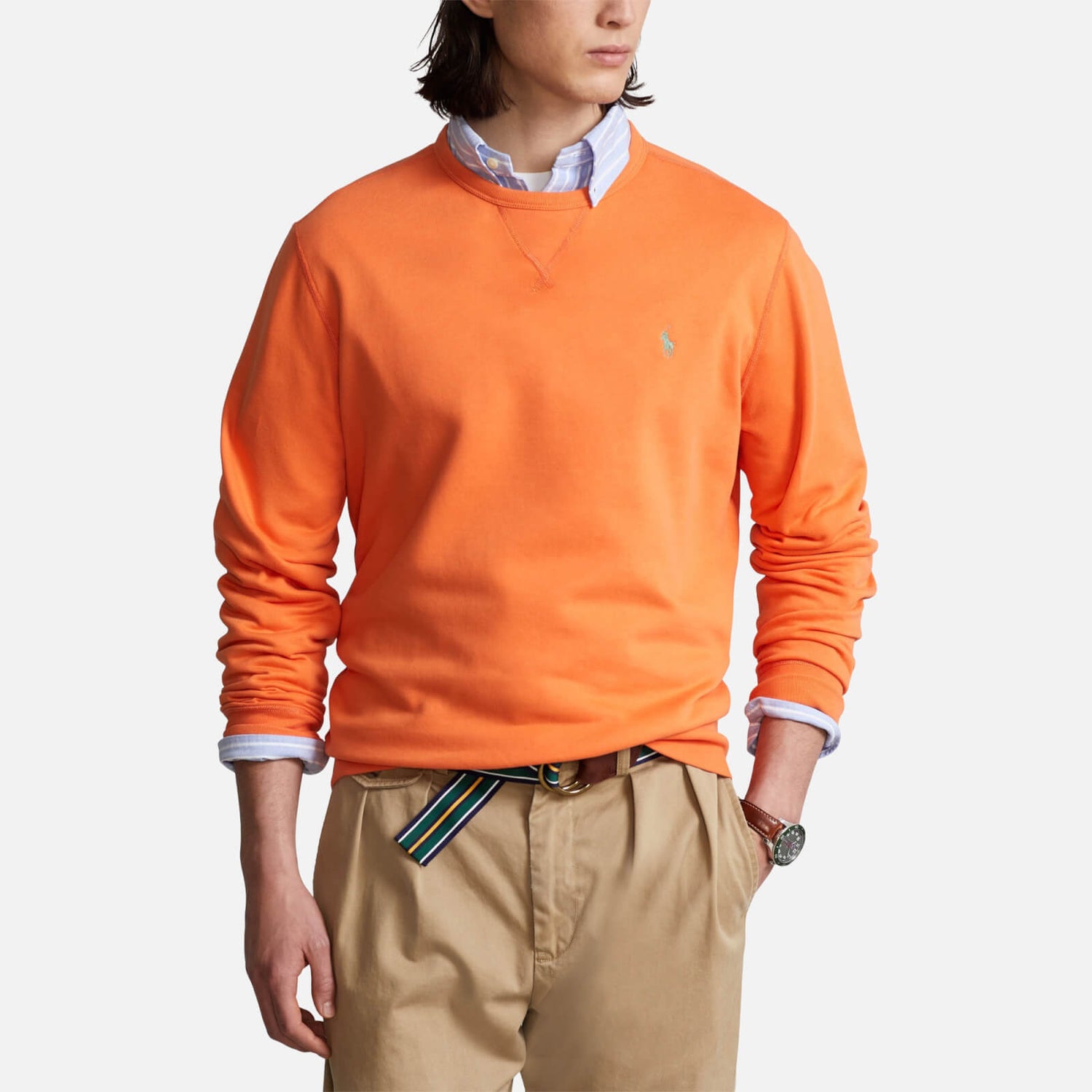 Polo Ralph Lauren Men's Fleece Sweatshirt - May Orange - S