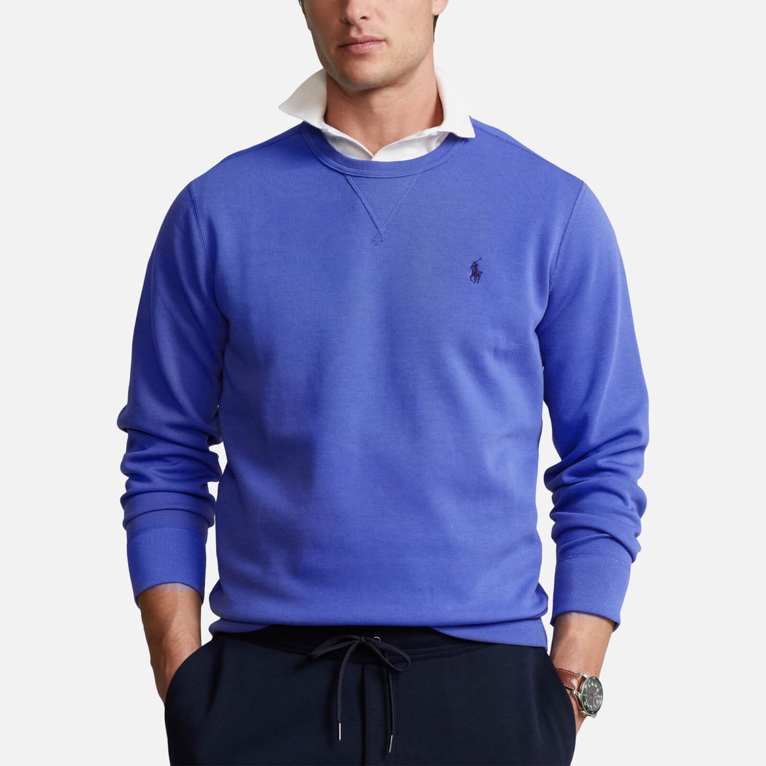 Polo Ralph Lauren Men's Double Knit Sweatshirt - Liberty Blue - S