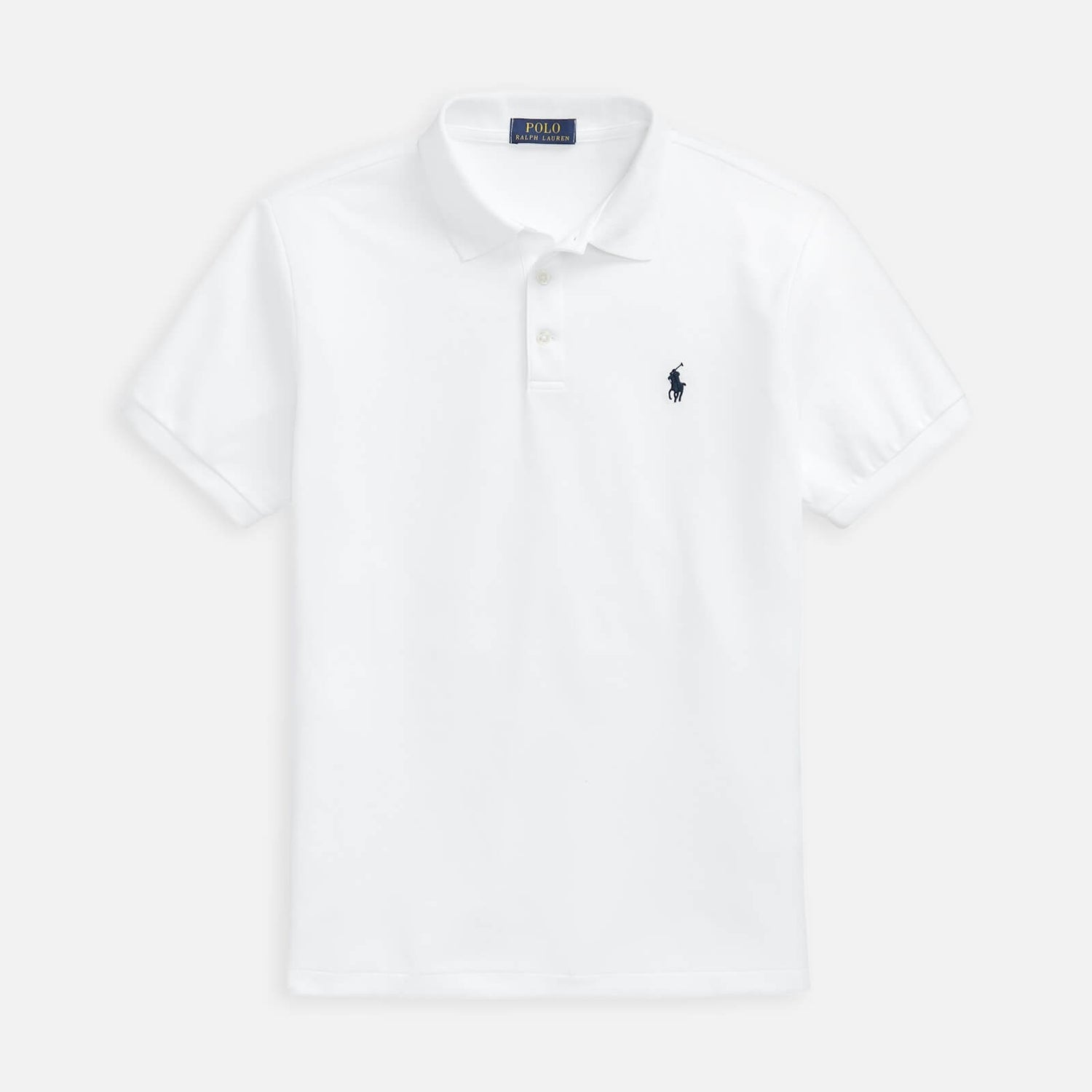 Polo Ralph Lauren Men's Custom Slim Fit Birdseye Polo Shirt - White