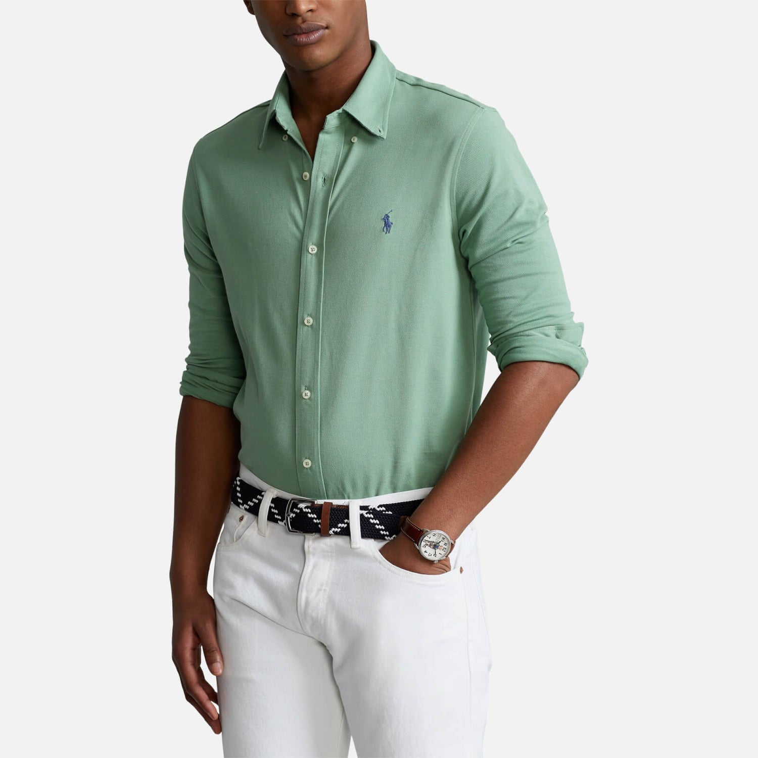 Ralph lauren featherweight mesh shirt on sale