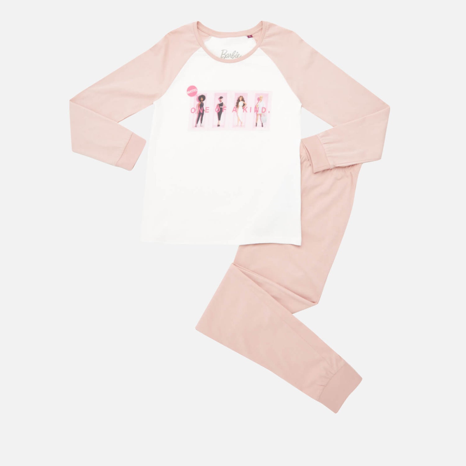 Barbie Boxed Women's Pyjama Set - Pink White