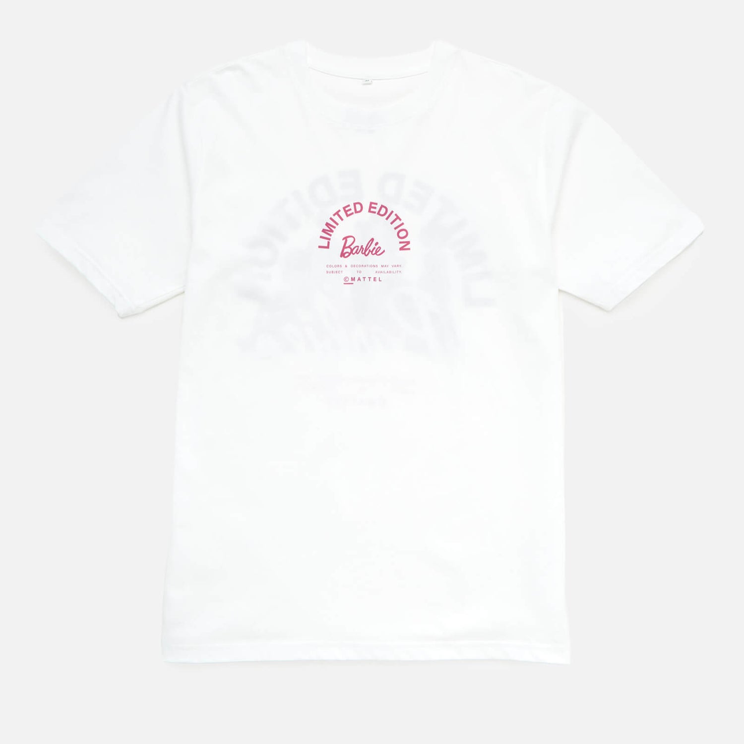 Barbie Limited Edition Oversized Heavyweight T-Shirt - White