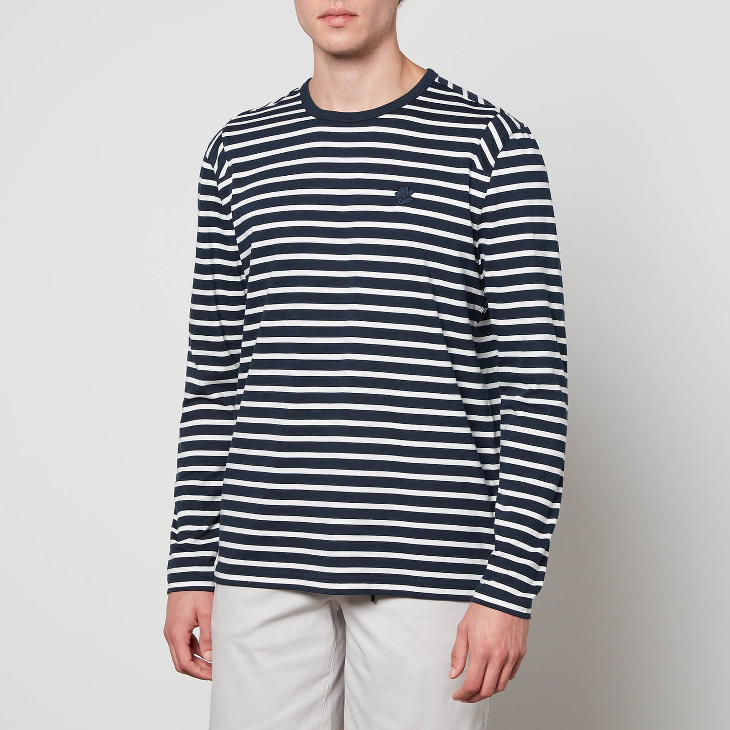 Ted Baker Haydons Striped Cotton-Jersey T-Shirt - 2/S
