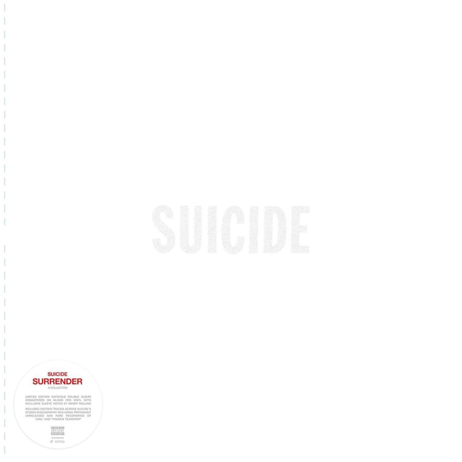 Suicide - Surrender: A Collection Vinyl 2LP (Red)