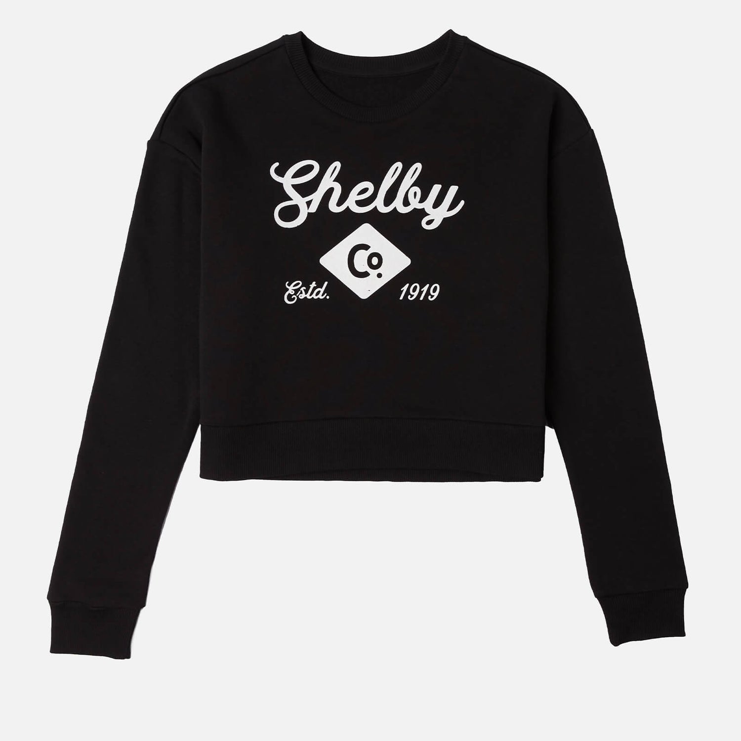 Peaky Blinders Shelby Co. Ltd WoHeren Cropped Sweater - Zwart