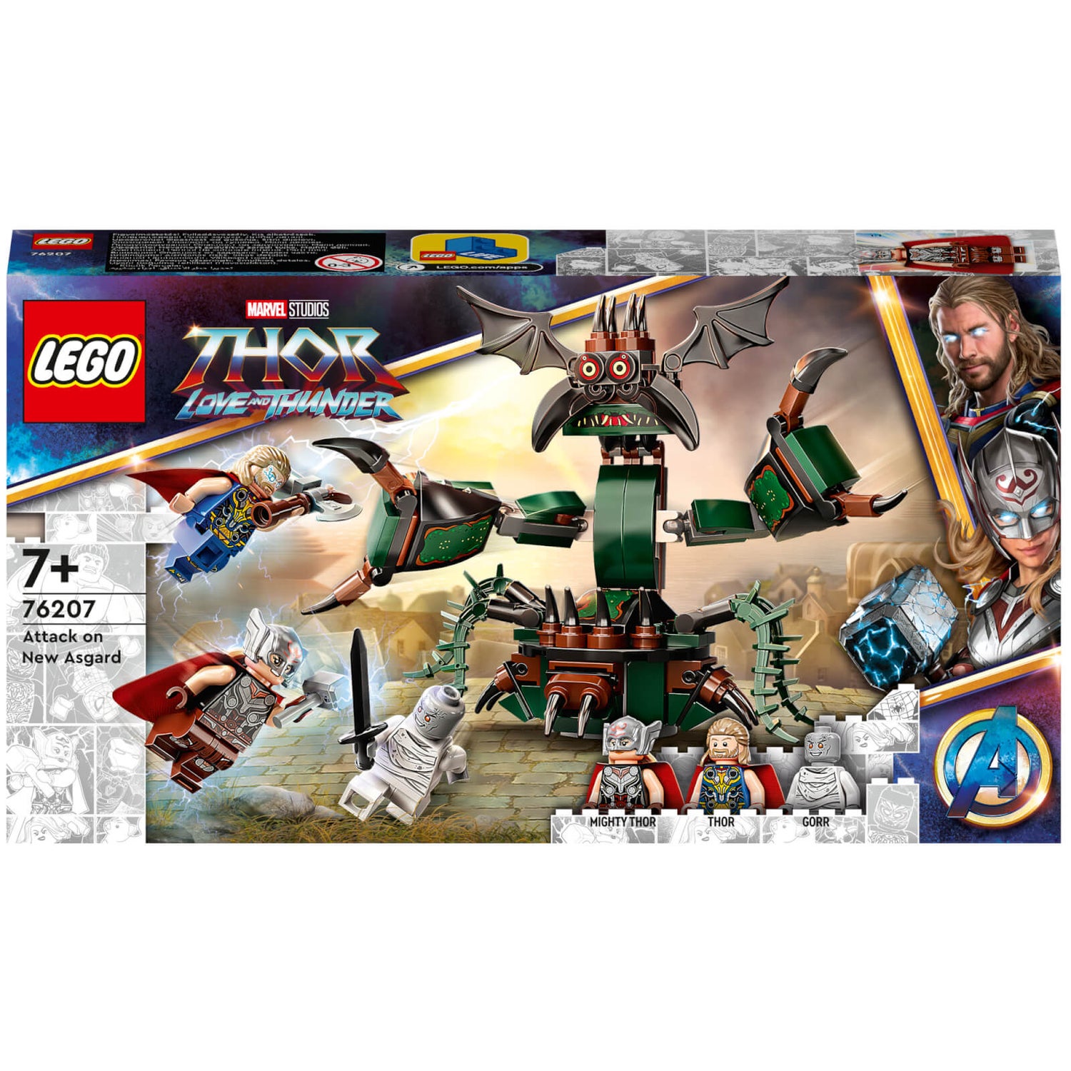 LEGO Marvel Attack on New Asgard Thor & Monster Set (76207)