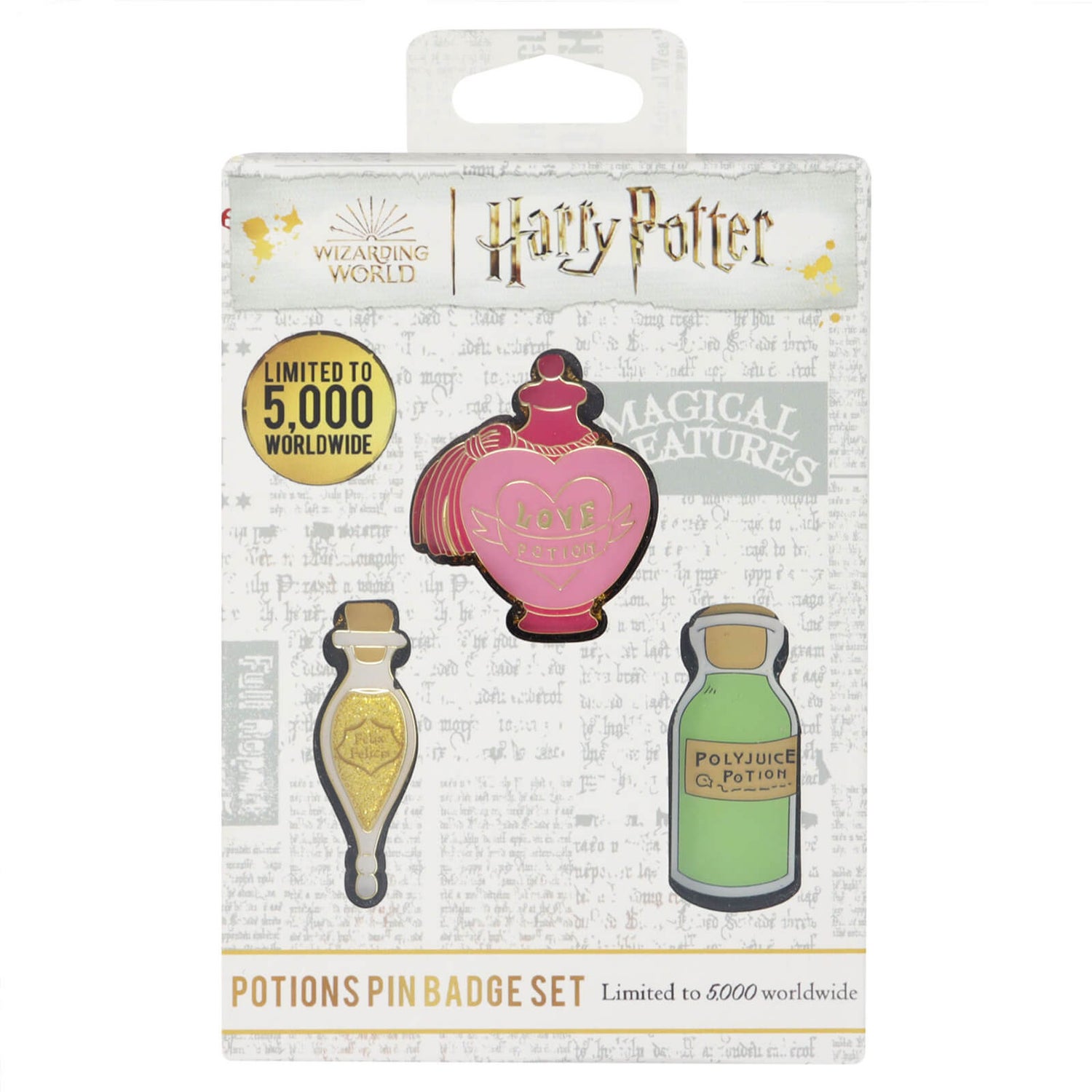 Fanattik Harry Potter Potion Pin Set
