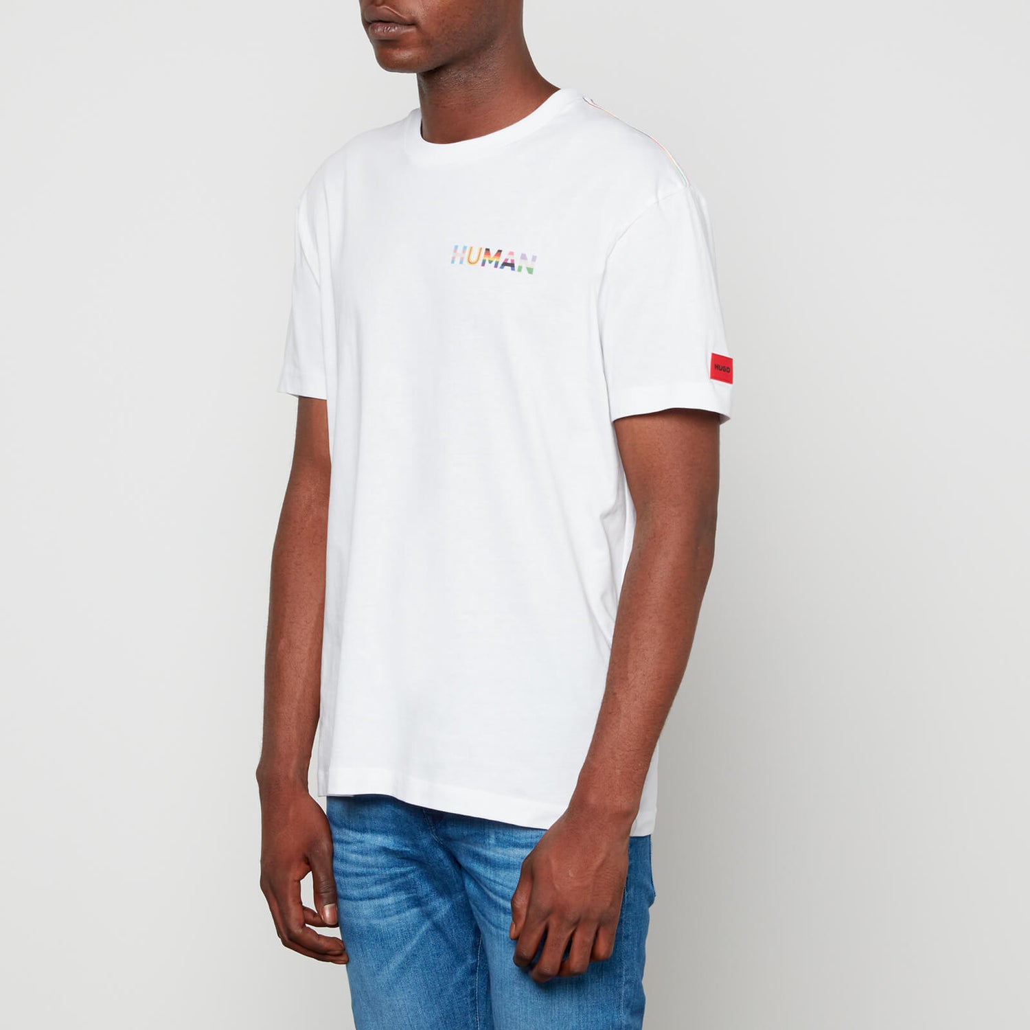 HUGO Men's Dain T-Shirt - White - S