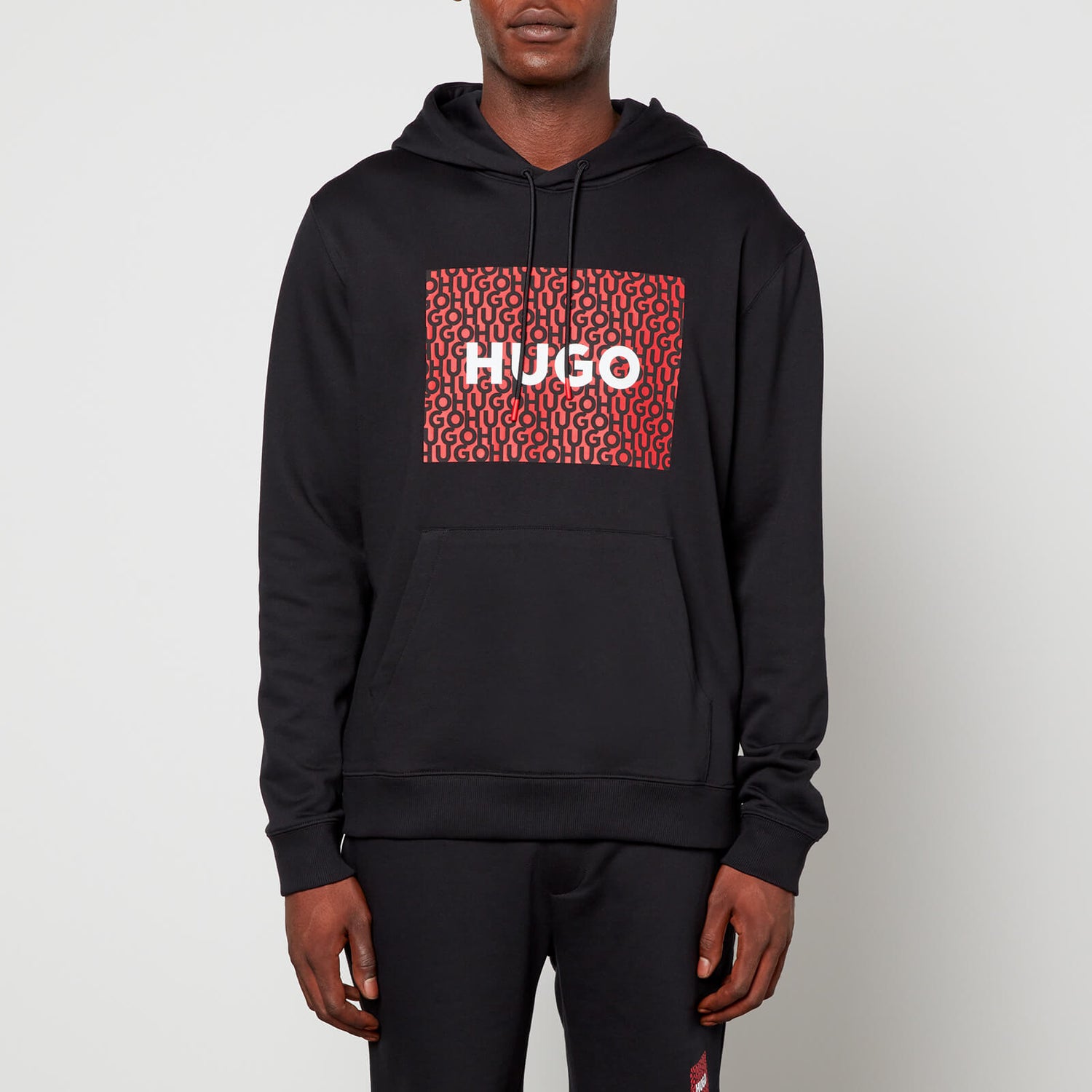 HUGO Dreeman Cotton-Jersey Hoodie