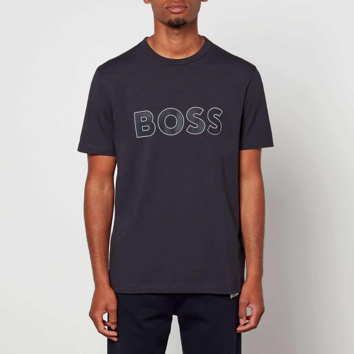 BOSS Athleisure 9 Logo Cotton-Blend T-Shirt - S