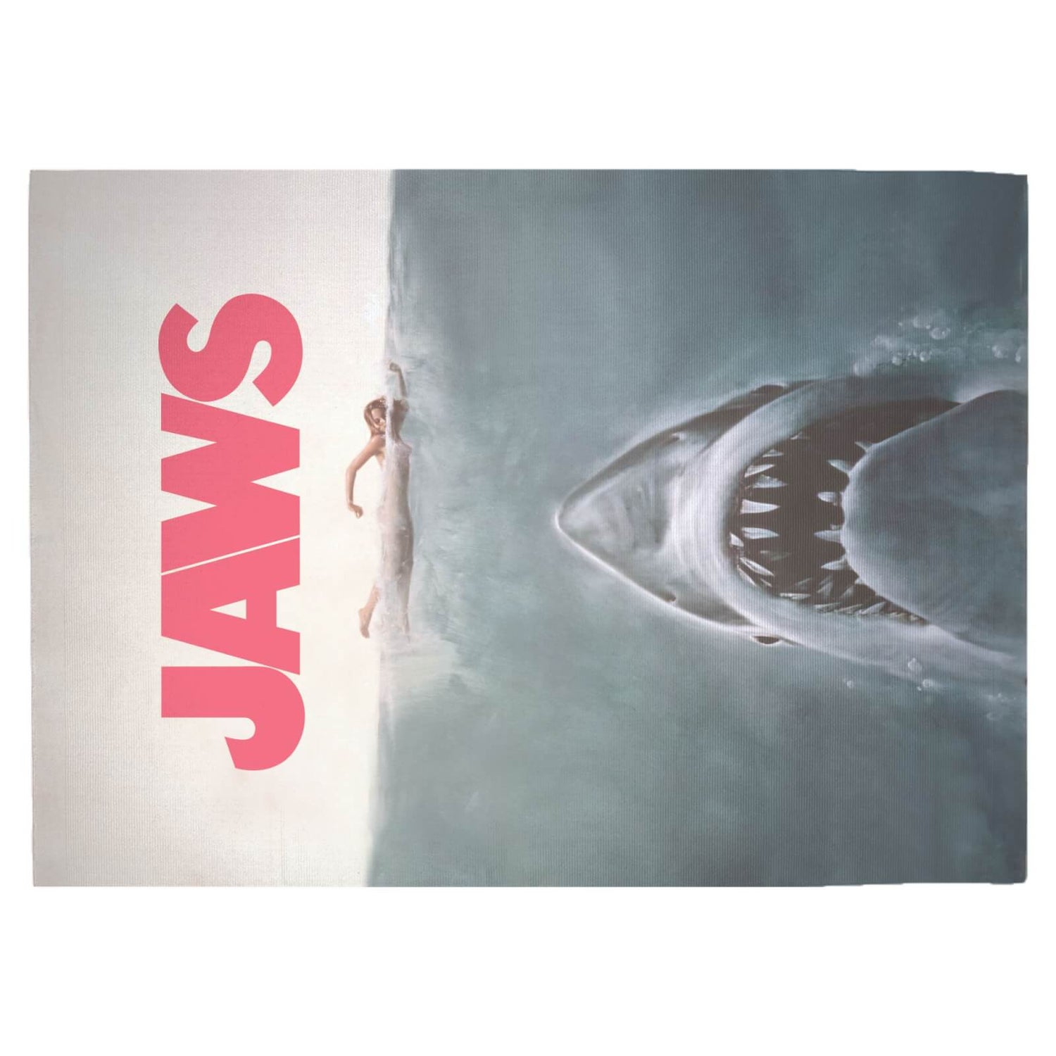Decorsome x Jaws Poster Woven Rug - Large