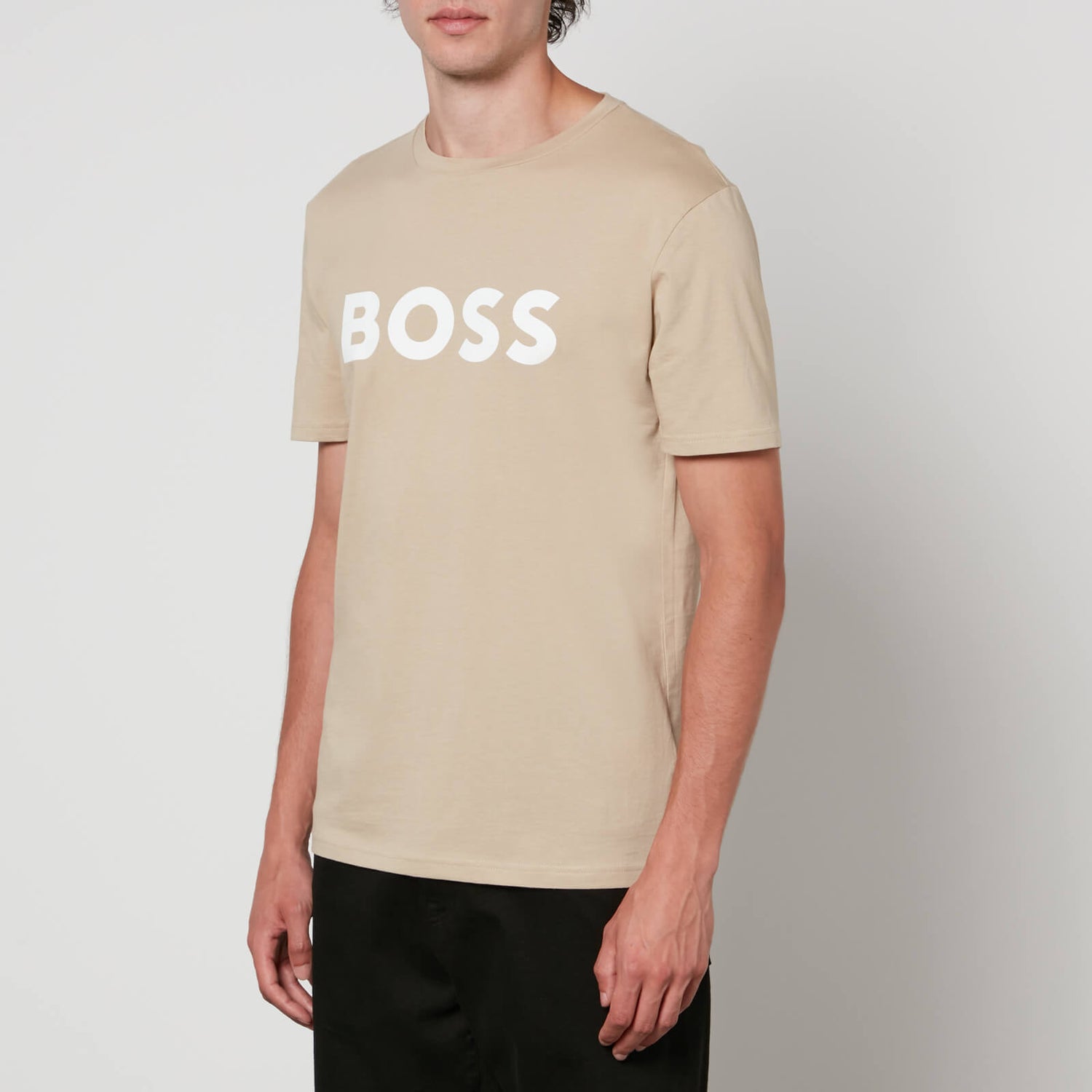 BOSS Casual Thinking 1 Cotton-Jersey T-Shirt - S