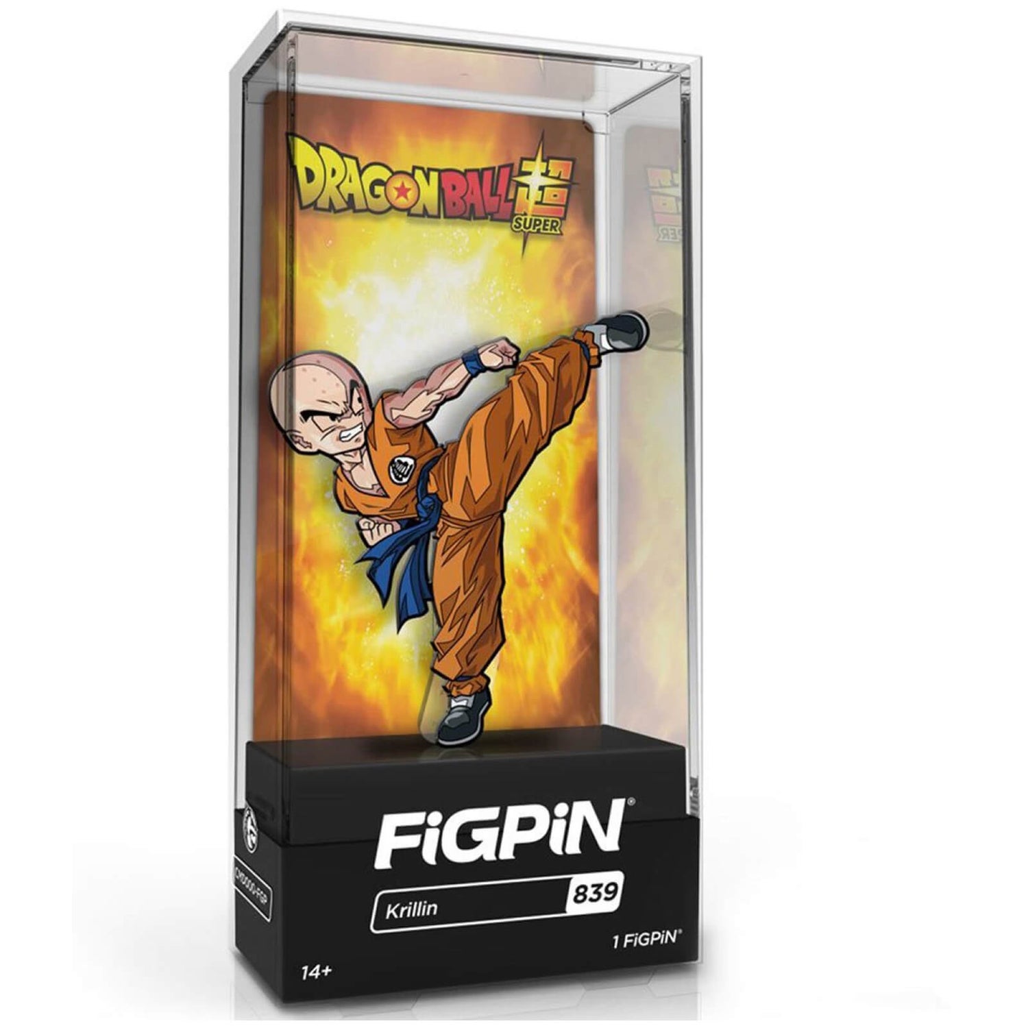 FiGPiN Dragon Ball Super 3" Enamel Pin - Krillin