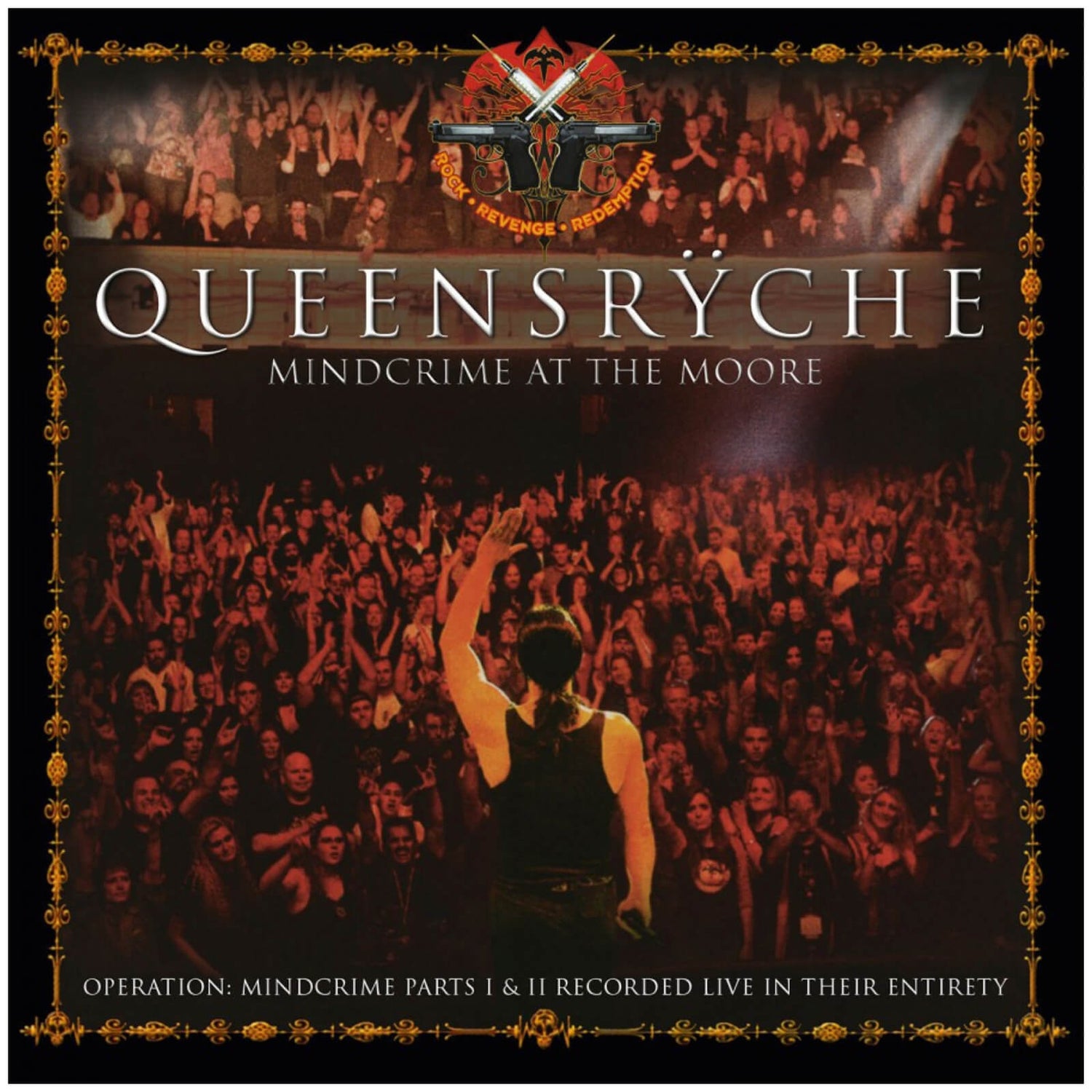 Queensrÿche - Mindcrime At The Moore 180g Vinyl Box Set (Translucent Red, Solid White, & Black Marbled)