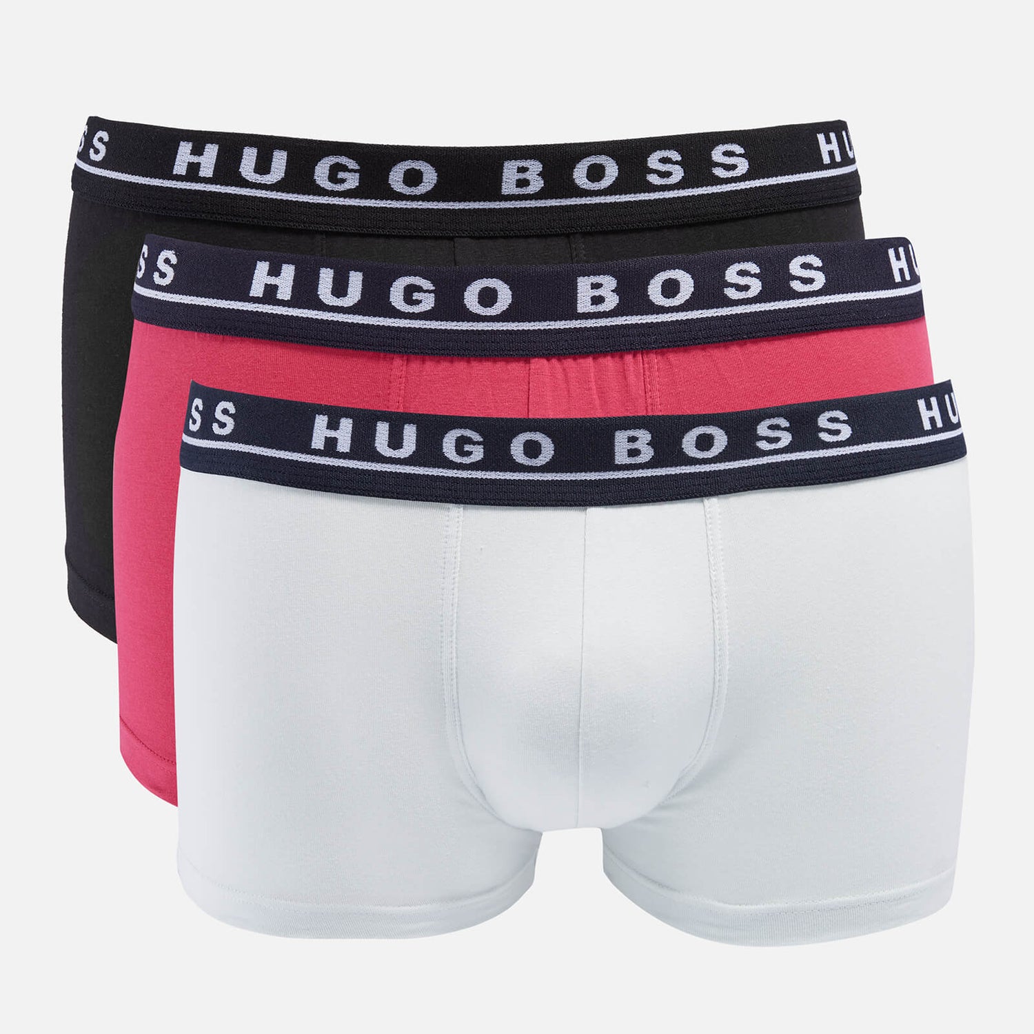 BOSS Bodywear Five-Pack Cotton-Blend Stretch-Jersey Boxer Briefs - S