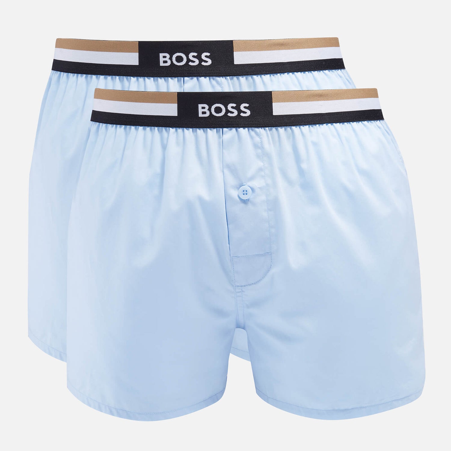 BOSS Bodywear Two-Pack Cotton-Jersey Boxer Shorts