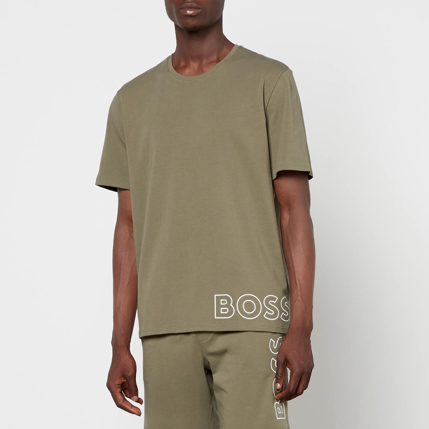 BOSS Bodywear Identity Cotton-Blend Jersey T-Shirt - S