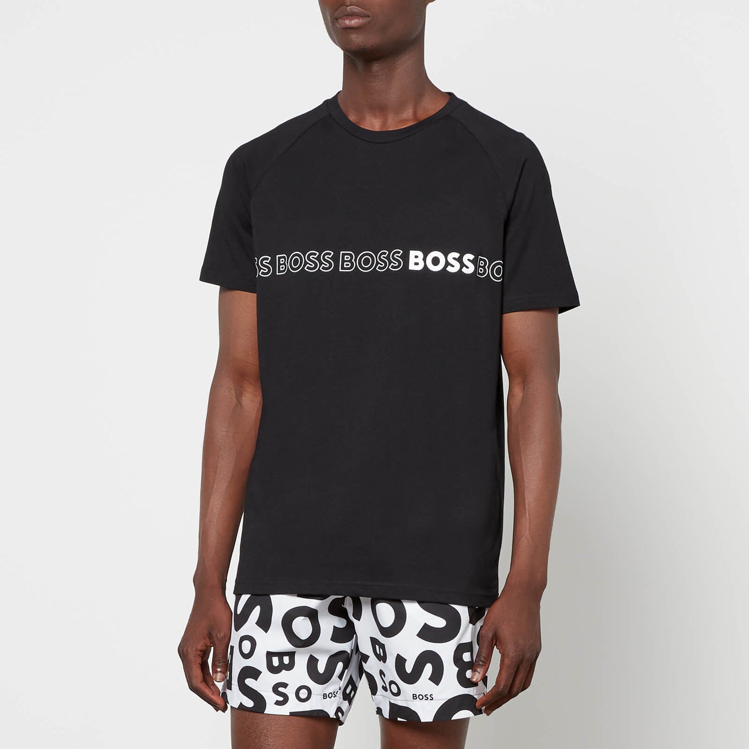 BOSS Swimwear Slim-Fit Cotton T-Shirt - S