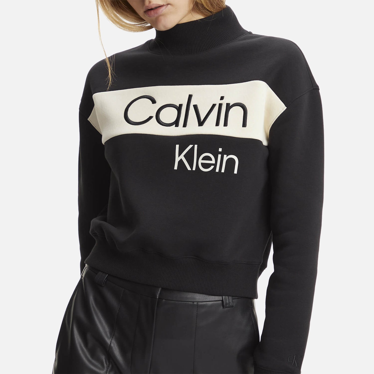 Calvin Klein Jeans Cotton-Jersey Sweatshirt