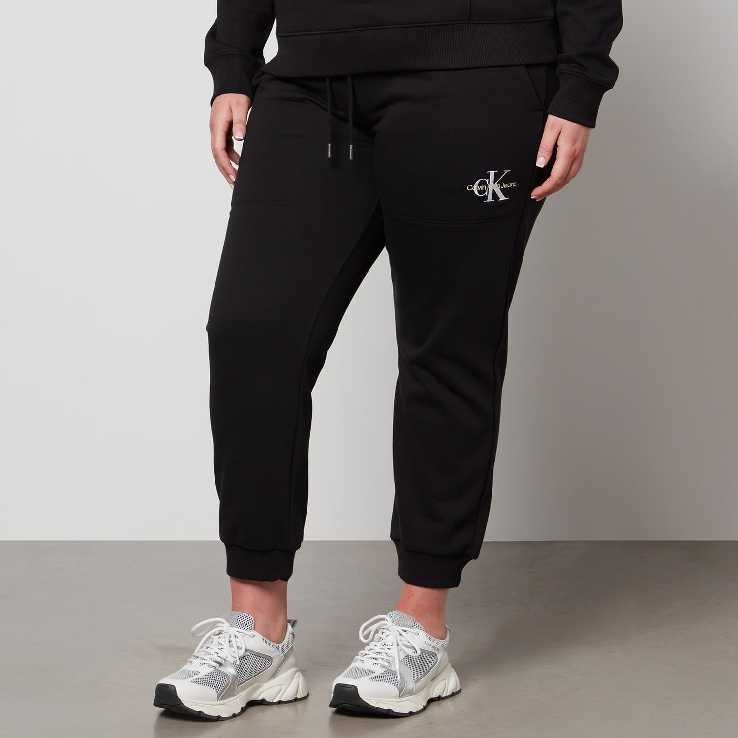 Calvin Klein Jeans Plus Cotton-Blend Jersey Jogging Bottoms - 4XL