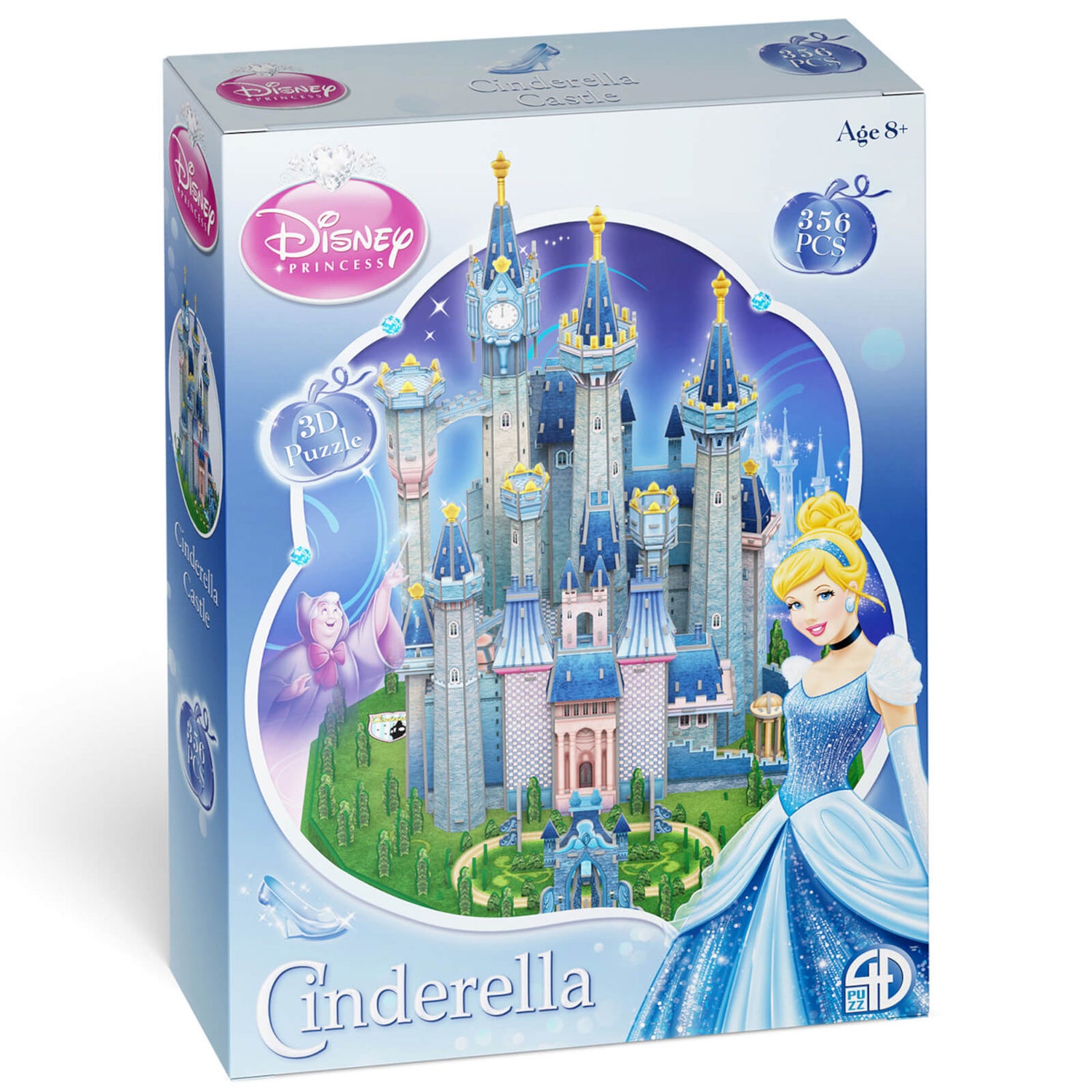Disney Cinderella Castle Paper Core 3D Puzzle Model