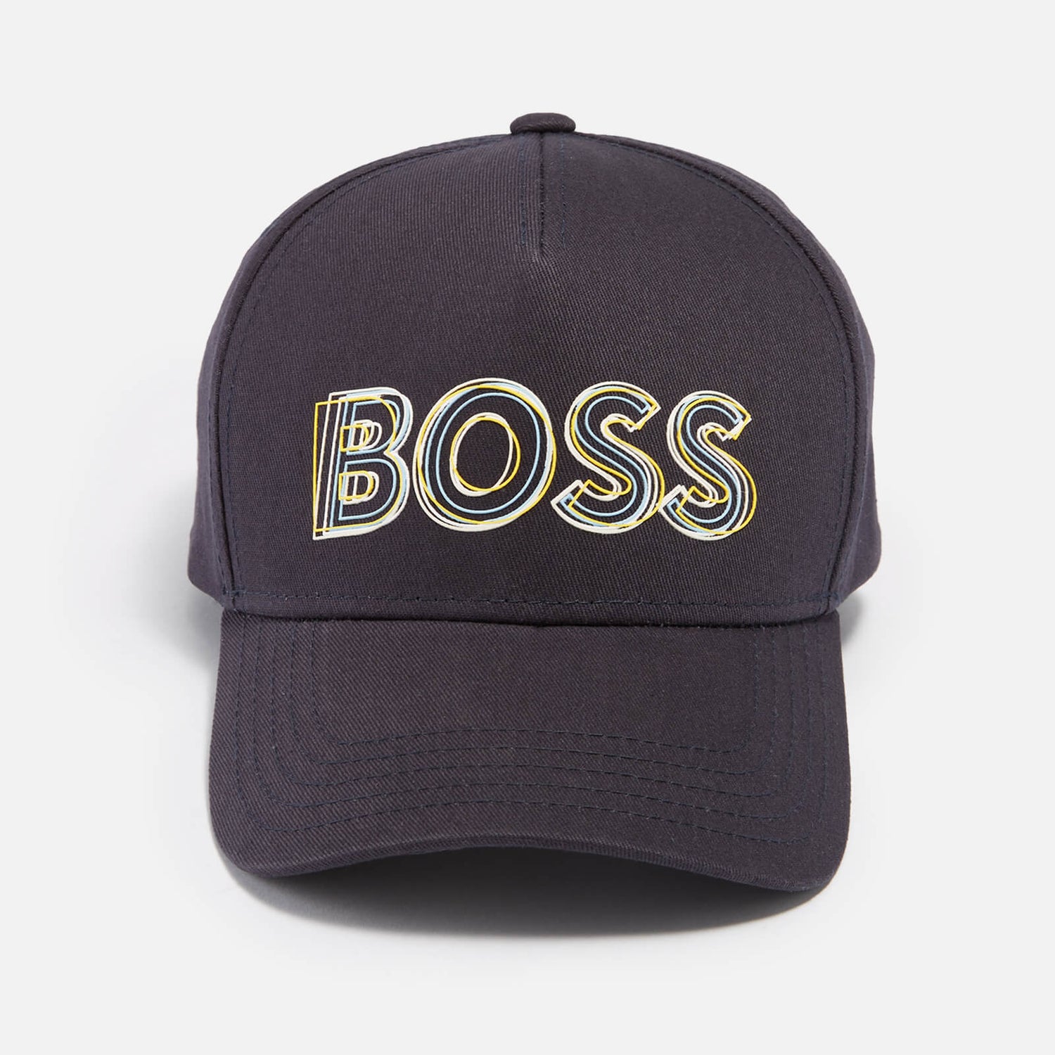 BOSS Logo-Print Cotton-Twill Baseball Cap