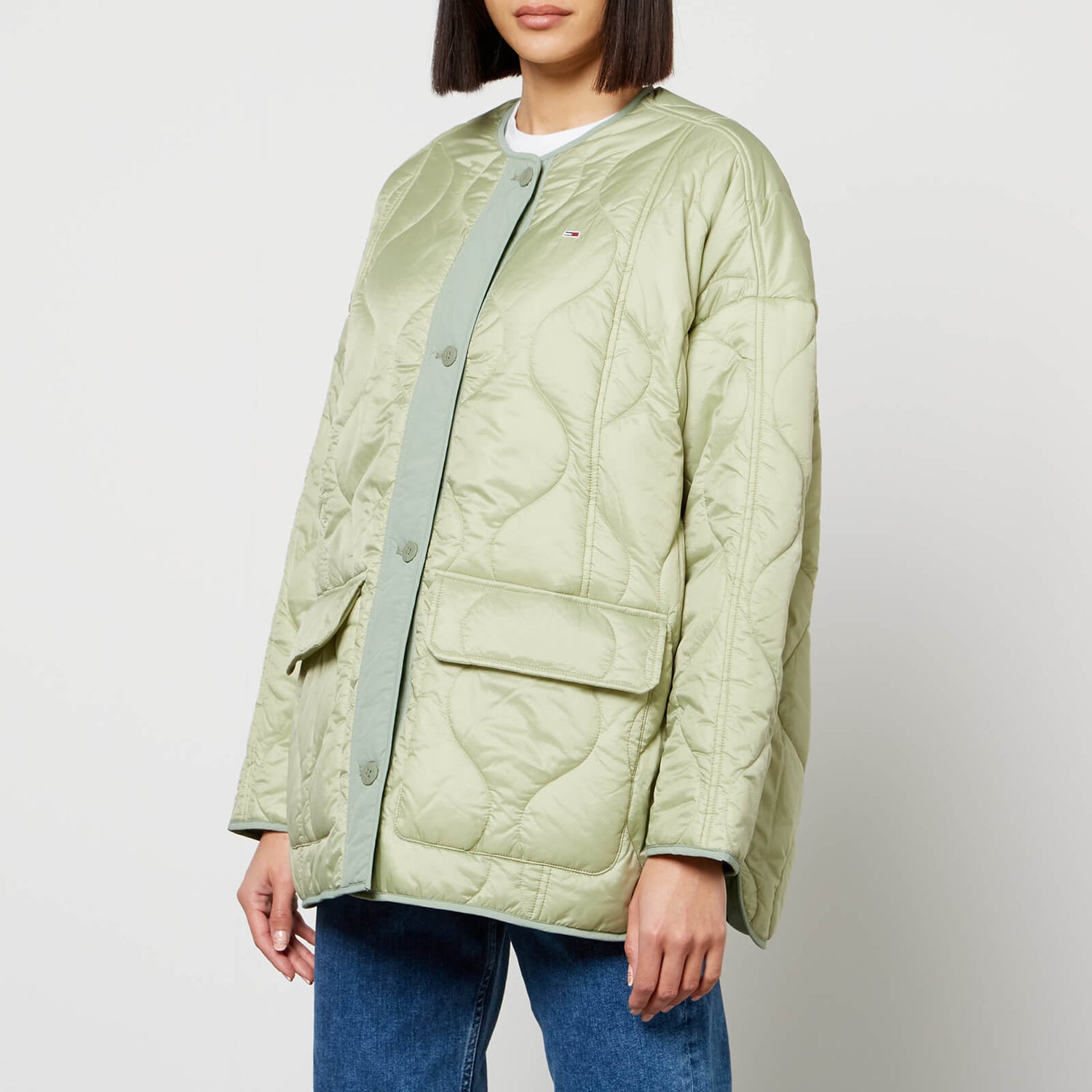 Tommy Jeans Oversized Onion Quilt Jacket