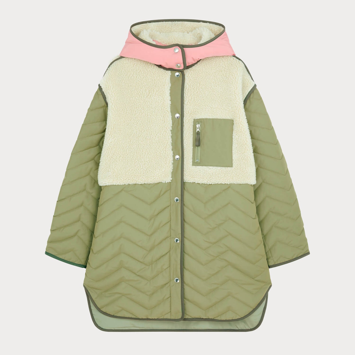 PS Paul Smith Quilted Shell Coat - IT 44/UK 12