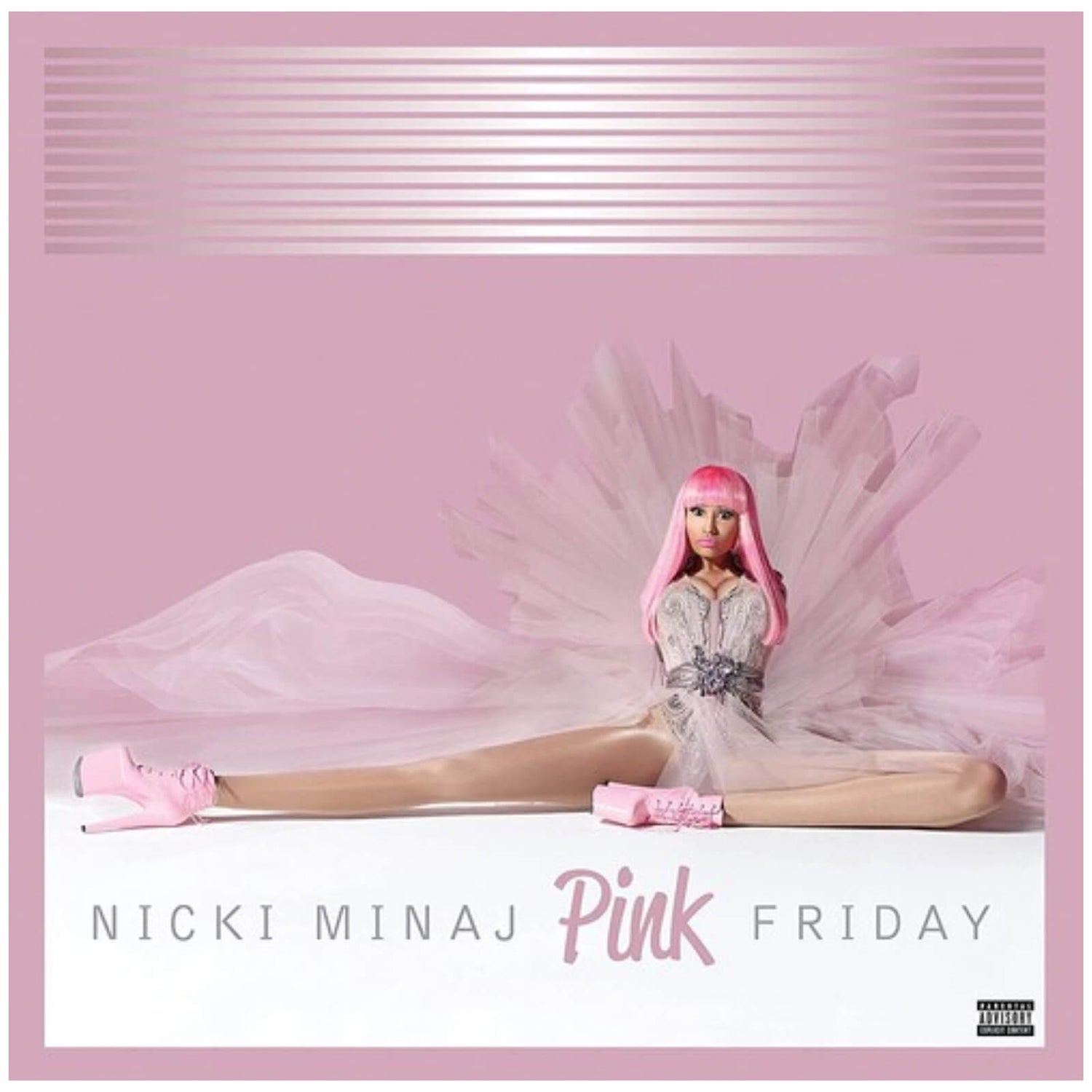 Nicki Minaj - Pink Friday: 10th Anniversary Deluxe Edition Vinyl 3LP (Pink & White Swirl)
