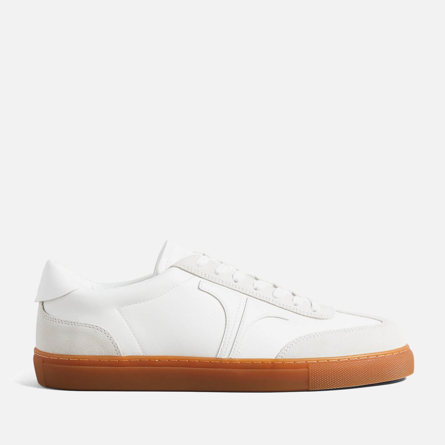 Ted Baker Robbert Leather and Suede Low Top Trainers - UK 7