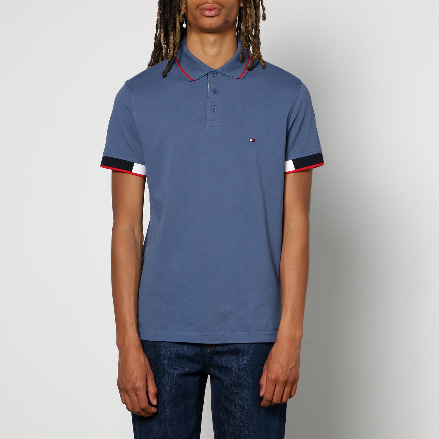 Tommy Hilfiger Slim Cotton-Piqué Polo Shirt