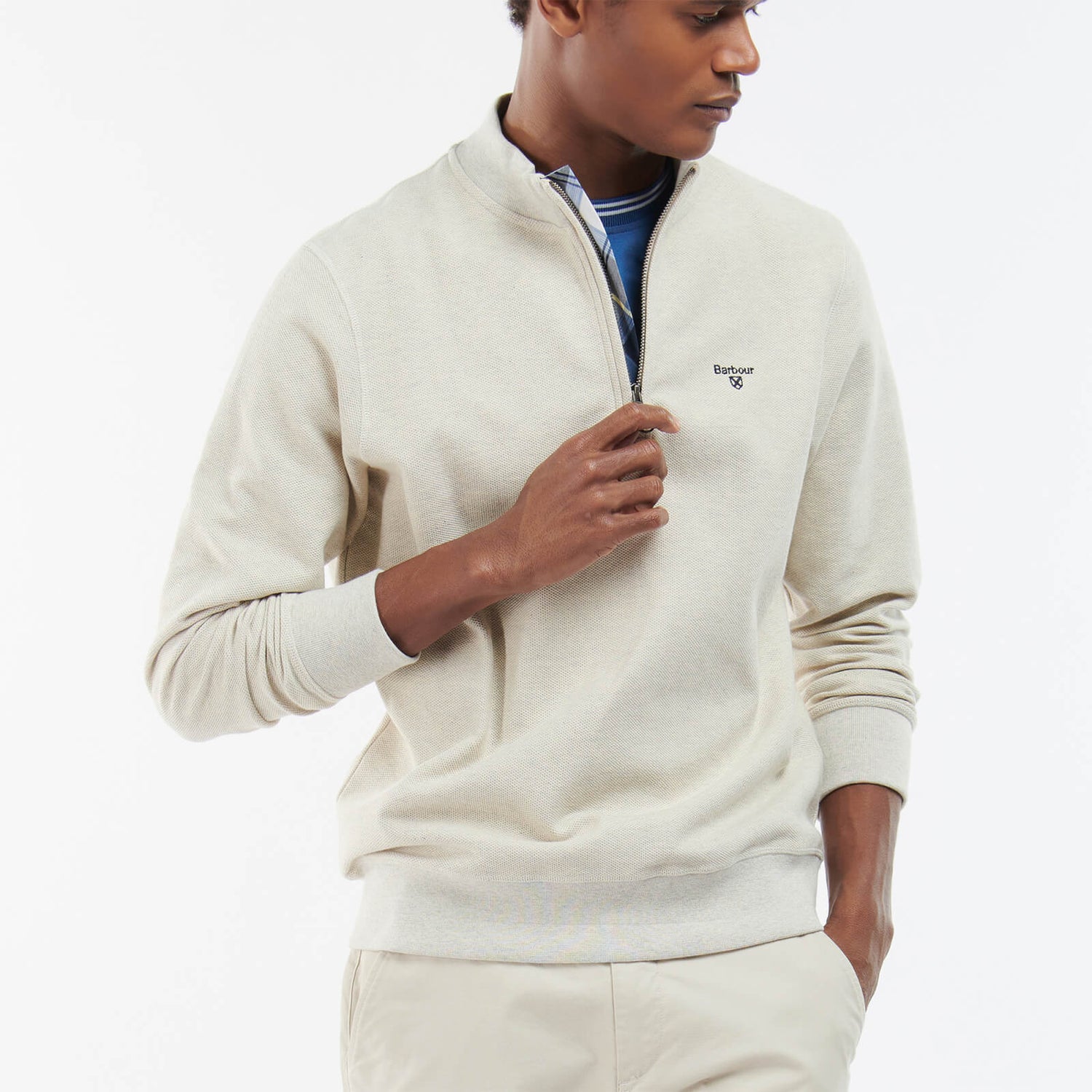 Barbour Rigg Cotton Half-Zip Sweatshirt