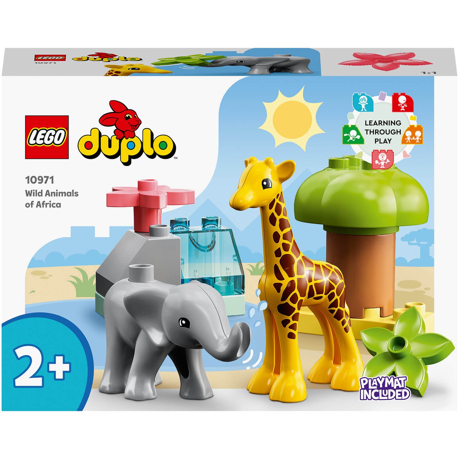 LEGO DUPLO Wild Animals: of Africa Toy for Toddlers (10971)