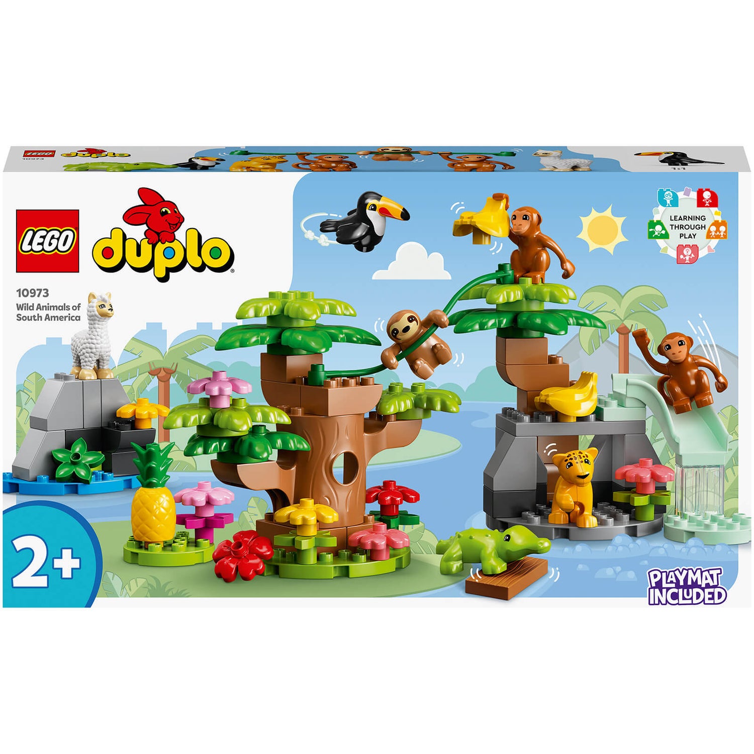 LEGO DUPLO Wild Animals: of South America Toy Set (10973)