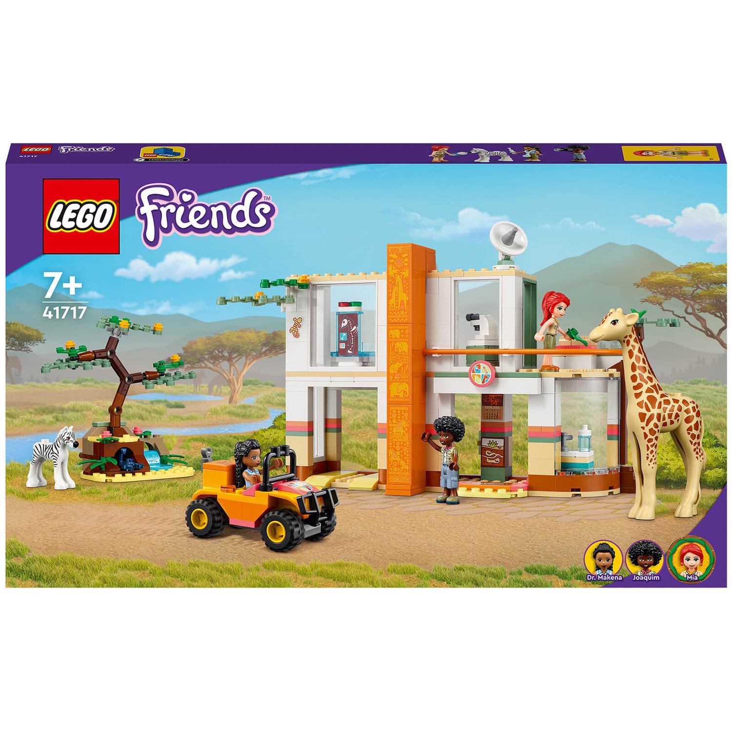 LEGO Friends: Mia's Wildlife Rescue Animal Toy Play Set (41717)