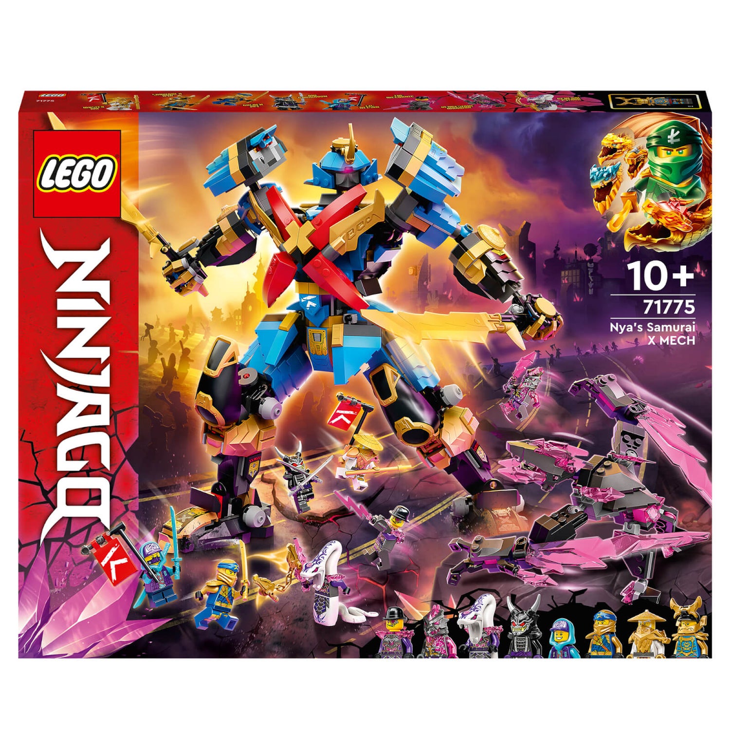 LEGO NINJAGO: Nya's Samurai X MECH Action Figure Set (71775)