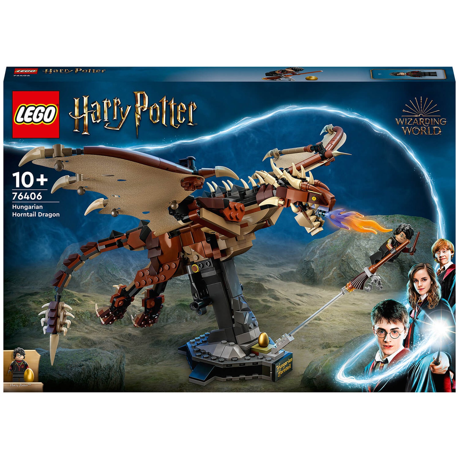 LEGO Harry Potter: Hungarian Horntail Dragon Toy Model (76406)