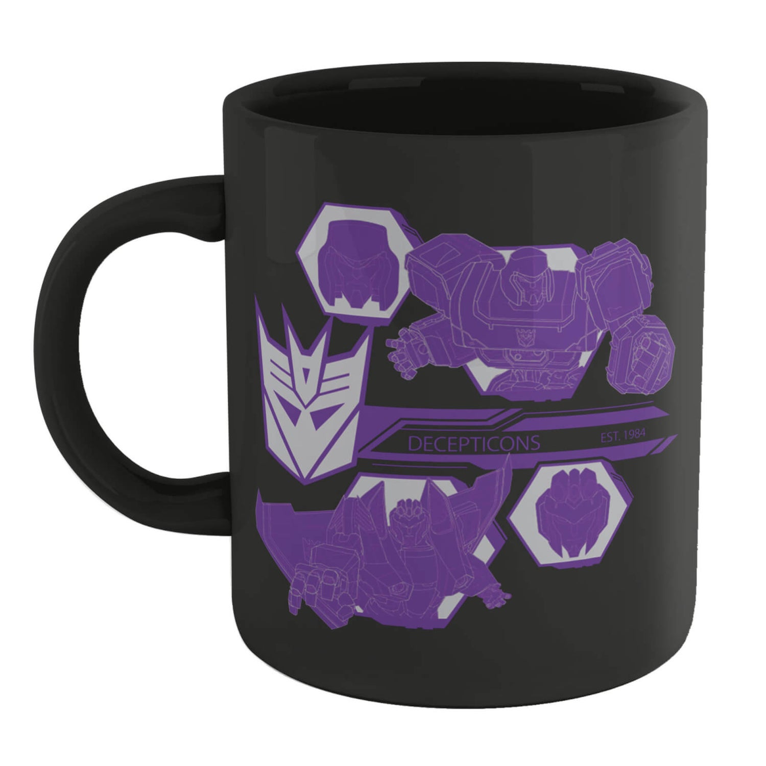 Transformers Decepticons Mug - Black