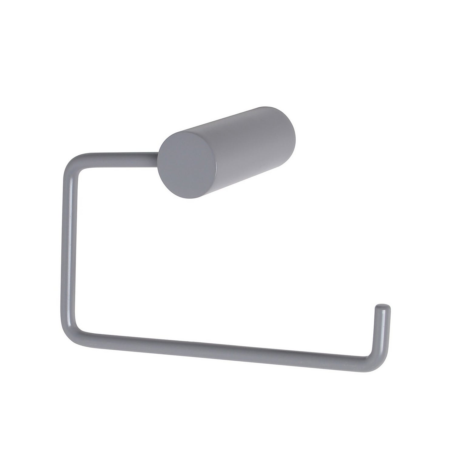 Toilet roll outlet holder grey