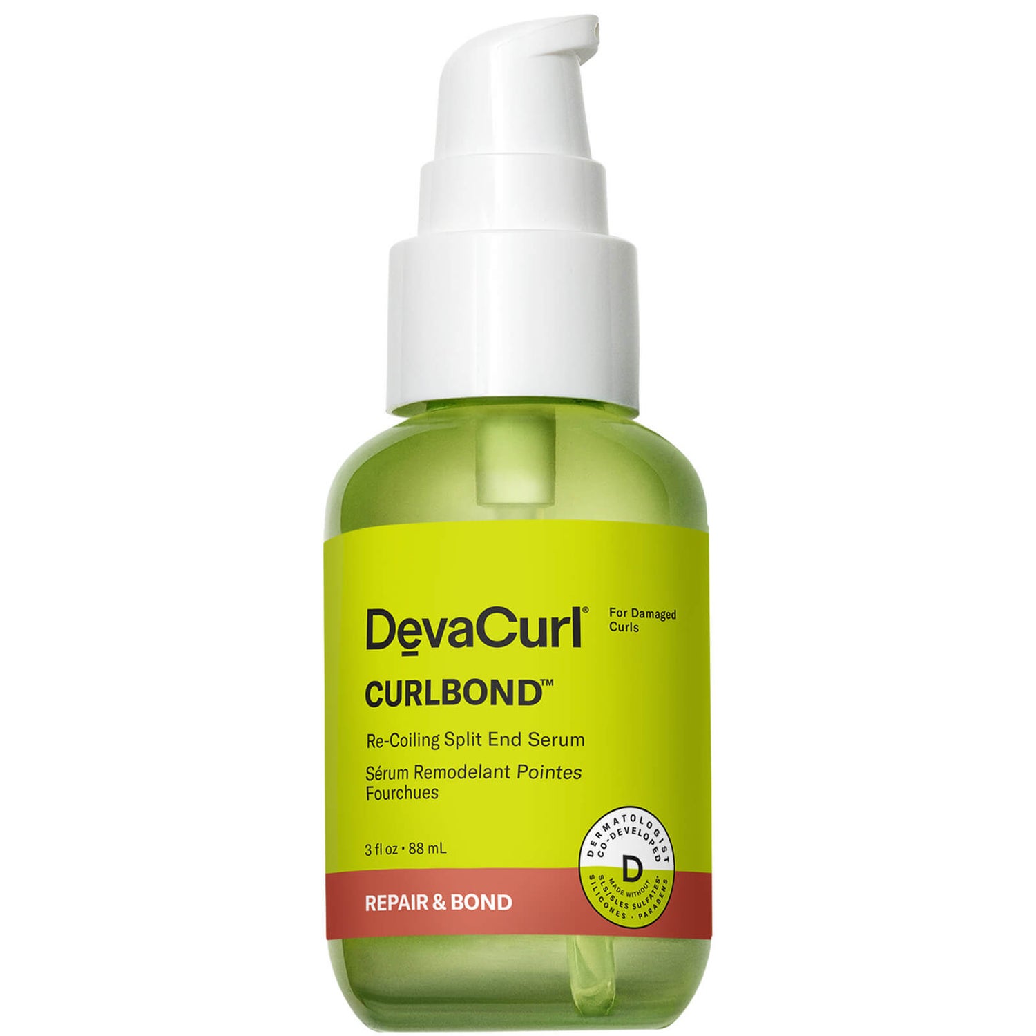 DevaCurl CurlBond Serum Re-coiling Split-End Serum 3 oz