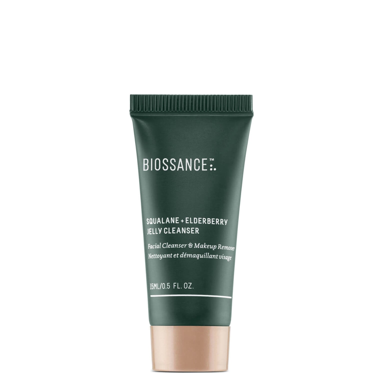 Biossance Squalane and Elderberry Jelly Cleanser Travel Size 40ml