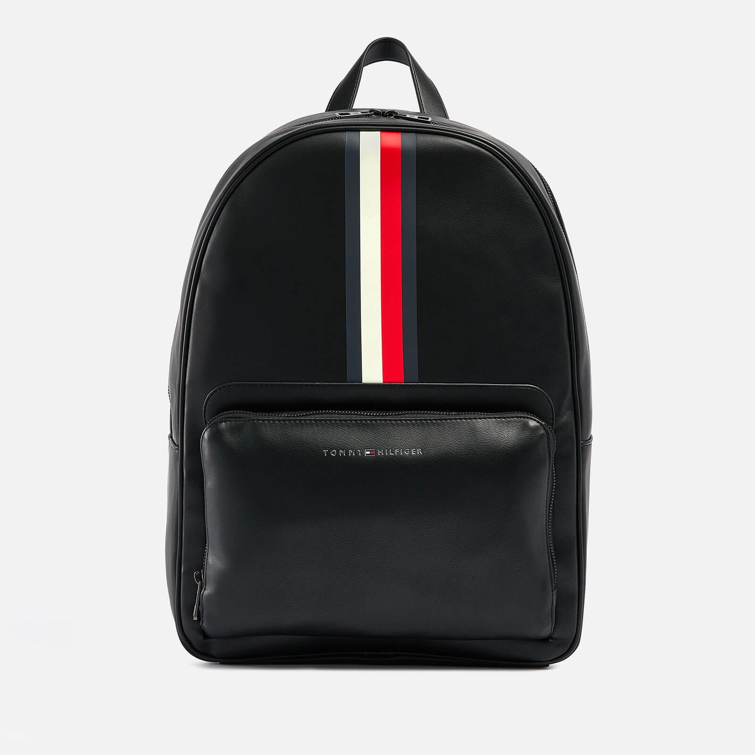 Leather backpack deals tommy hilfiger