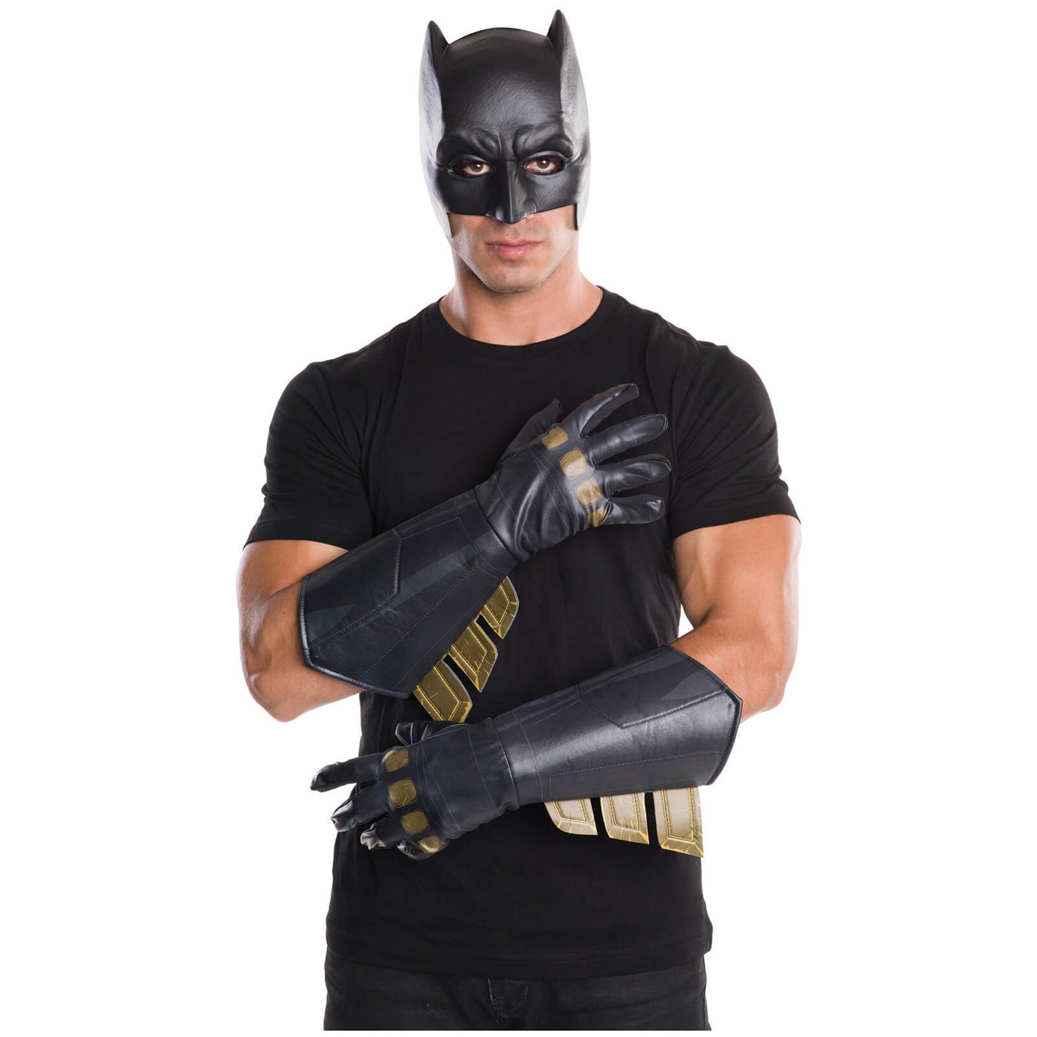 Official Rubies DC Comics Batman Gauntlets Adult Costume