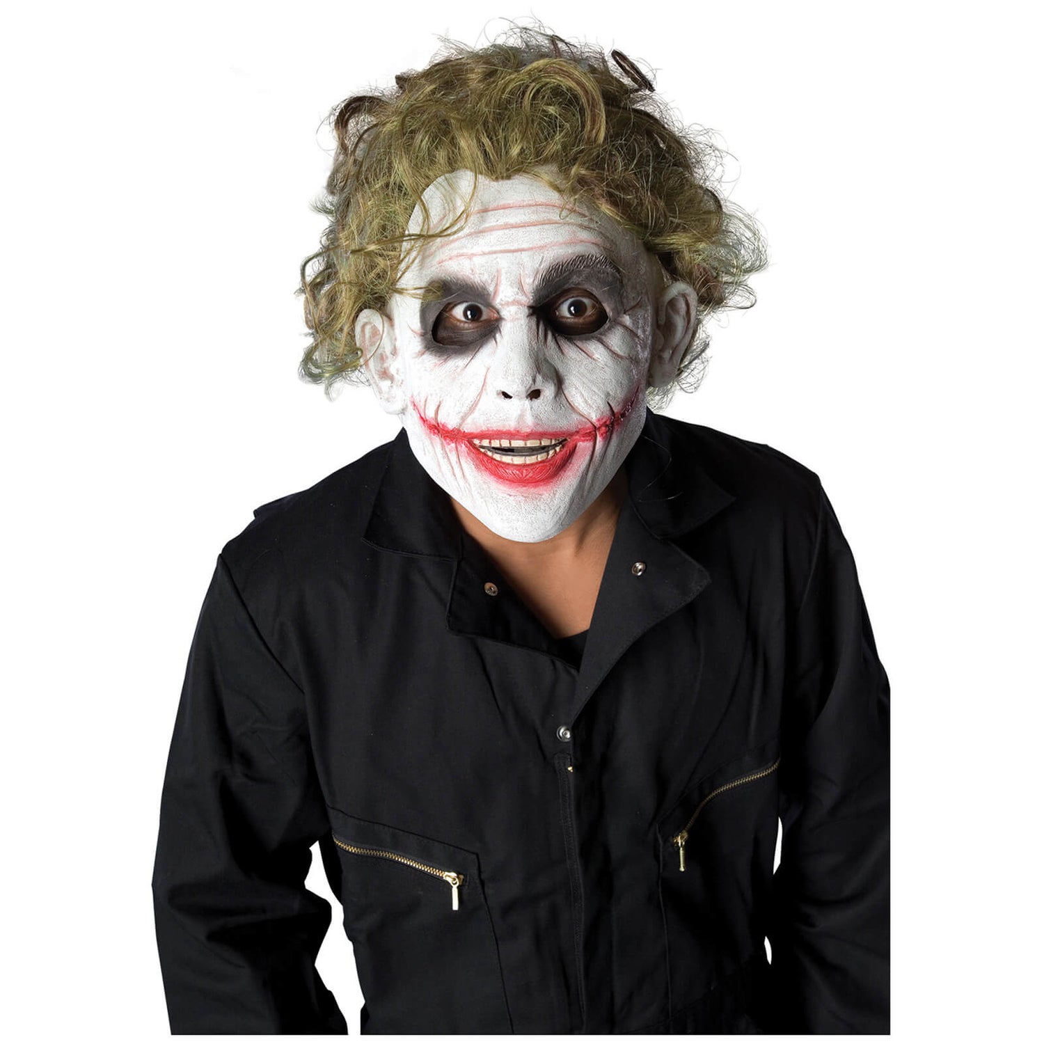 Official Rubies DC Comics Joker Mask with Polypropylene Hair