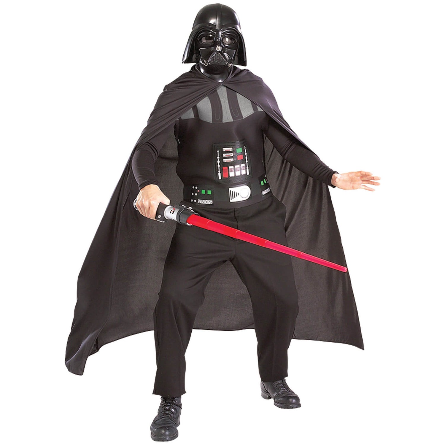 Official Rubies Star Wars Darth Vader With Light Saber Adult Costume - One Size