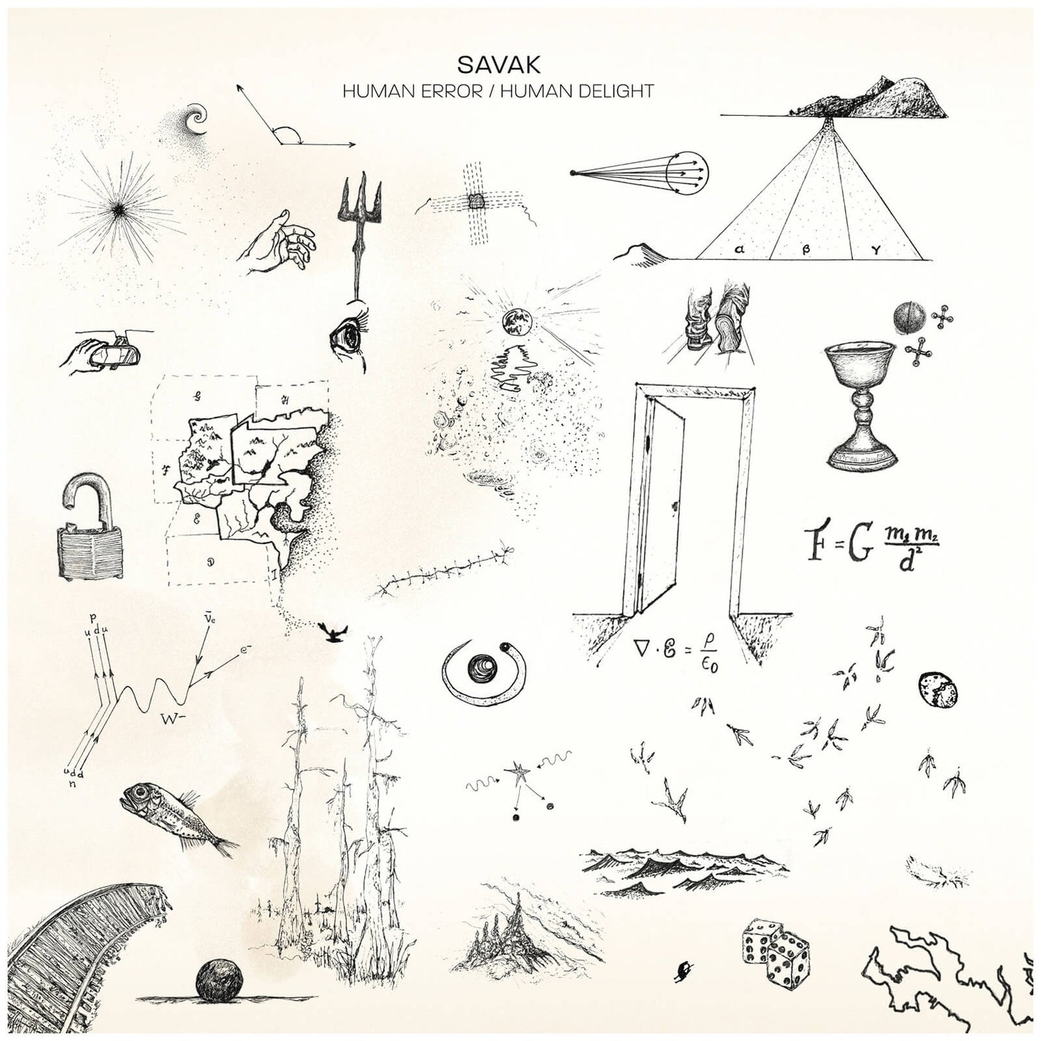 Savak - Human Error / Human Delight Vinyl