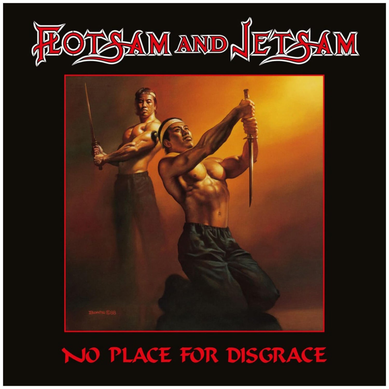 Flotsam & Jetsam - No Place For Disgrace Vinyl (Translucent Red)