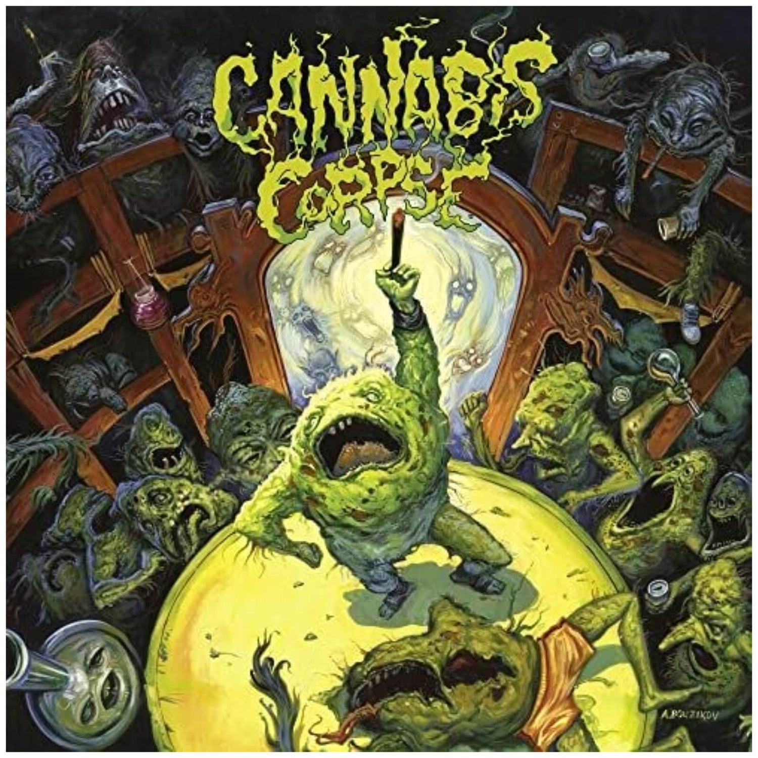 Cannabis Corpse - The Weeding Vinyl (White)